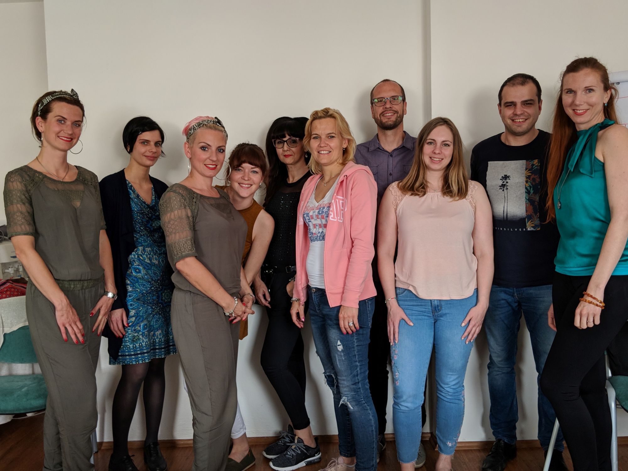 Absolventi kurzu Základy koučovacího přístupu v Praze